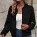 Lightweight Knit Cardigan With Zip Detail – Versatile Long-Sleeve Cover-Up For Women (S-XXXL, 11 Neutral & Pastel Shades, Poly-Spandex Blend)_ecoleips.com