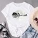 Euroean And American Cross-border Foreign Trade Women's Clothing, Dreamcatcher Rint Round-neck Short-sleeve T-shirt_ecoleips.com