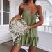 European And American Cross-Border Source New Summer Fashion Sexy Strap V-Neck Backless Women's Dress_ecoleips.com