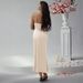 Elegant Satin Slip Dress For Women – Long Sleeveless Bodycon Dress In 7 Colors, Polyester, Versatile Formal & Evening Wear_ecoleips.com