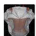 Women's Casual Hooded Sweatshirt Long Sleeved Pullover Top Style Hollowed Out Mesh_ecoleips.com
