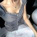 AD233 Spring/Summer New French Sweet Slim Fit Sexy Fashion Versatile Striped Short Sleeve Shirt T-shirt_ecoleips.com