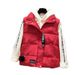 Women's Clothing Women's fashion autumn and winter cotton-padded vest vest bread coat coat_ecoleips.com