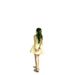 Apricot Dress For Women, High-End Engagement French Style Socialite Elegant Sleeveless Waist-Cinching Birthday Dress,_ecoleips.com