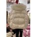 girl 23776 Daai Mei Yiyuan 2024 Winter New Korean Style Large Fur Collar Loose Thickened Warm Fashion Cotton Jacket For Women_ecoleips.com