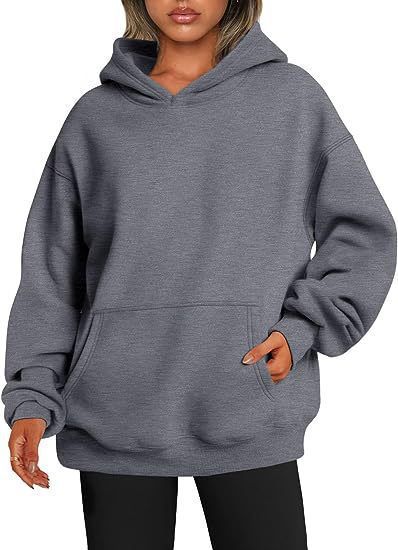 Women's Clothing Unisex Oversized Hoodie - Heavyweight 220GSM Drop Shoulder Pullover (XS-5XL, 16 Colors)_ecoleips.com