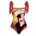 Women's Clothing Slimming One Piece Bikini Swimsuit With Sun Protection And A Tulle Skirt, Suitable For Hot Springs, Two Piece Set._ecoleips.com