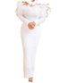 Women's Clothing Autumn And Winter Beaded Hip Sexy Dress_ecoleips.com