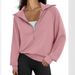 Women's Half-Zip Velvet Sweatshirt – Stand Collar Pullover In 12 Colors (S-XXL) | Soft & Stylish Winter Top_ecoleips.com
