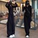 Fashion Suit For Women, Autumn New Half-Zip Long Sleeve Sweatshirt, Slimming Casual Sports Two-Piece Set_ecoleips.com