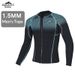 Aria Basics 1.5mm Sharkbat Thermal Wetsuit, Surfing Cold-proof Diving Suit, Long-sleeve Swimsuit Set_ecoleips.com