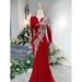 Command The Room In This Stunning Gown Elegant Red Evening Gown – Formal Banquet Dress For Hosts & Performers_ecoleips.com