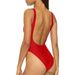 Aria Basics Classic Cross-border European And American One-piece Multi-color Sexy Swimsuit Bikini Slimming Women's Swimwear_ecoleips.com