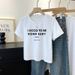 Women's Clothing Summer And Autumn New Pure Cotton Breathable Bottoming Shirt Tops For Women's Casual Sports Wear Comfortable Short Sleeved T Shirt_ecoleips.com