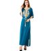 Middle Eastern Women's Robes, Arab Saudi Dubai Ladies' Long Dresses, Southeast Asian Independent Website Ethnic_ecoleips.com