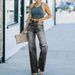2022 Fall/Winter New Street Style Straight-Leg Pants Ripped Jeans For Women_ecoleips.com