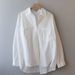 Women's Clothing Spring And Autumn Gentle Layered Tops Soft Milk Blue Loose Slim Casual Western Shirt Women_ecoleips.com