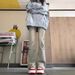 Yellow Flared For Women, Summer, Spring, Autumn 2025 New American Style High-waisted Slim-fit Petite Bootcut Jeans_ecoleips.com