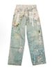 Women’s 3D Printed Wide Leg Jeans, High Waist Baggy Denim Pants With Pearl & Lace Embellishments, Streetwear Casual Trousers For Daily & Party_ecoleips.com
