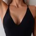 Women's Clothing Sexy High-Cut Bikini One-Piece Swimsuit – Adjustable Straps & Bare Back (S-XL, Black)_ecoleips.com