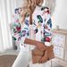 European American Cross-border 2026 Autumn New Tropical Print Baseball Collar Jacket, Stylish Versatile For Commuting_ecoleips.com
