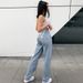 Women's Clothing High Waist Women's Butterfly Print Denim Jeans Solid Color Spring/Autumn Regular Fit Polyester_ecoleips.com