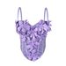 Aria Basics Aria Basics Cross-border European And American New Style 3D Floral Camisole Top Slim Fit Pure Desire Sexy Fishbone Chest Inner Wear_ecoleips.com