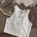 Korean Niche Brand Badbloood White Tank Top Women, Embroidered Sleeveless French Sweet And Spicy Style Top, In Stock For_ecoleips.com