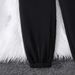 Premium Fleece Hoodie Jogger Set for Women Cozy Two-Piece Loungewear with Stylish Print in Black White Sizes S to XXL_ecoleips.com