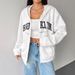 AD671 New Autumn/Winter Korean Style Hoodie Cardigan With Zipper, Loose Fit, Slimming, Dopamine-Inspired, Versatile_ecoleips.com