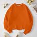 European And American 2025 Autumn/Winter Multi-color Long-sleeve Casual Versatile Loose Plus-size_ecoleips.com