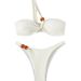 2025 Sexy Split Solid Color Beach Vacation Bikini Swimsuit_ecoleips.com