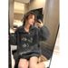 Original Autumn And Winter High-Neck Embroidered Zipper Loose Couple Coats For Men And Women, Knitted Sweaters, Pullover_ecoleips.com