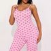 Women's Clothing Comfortable Suspenders Slim Bow Sleeveless Tight Trousers Suit_ecoleips.com