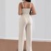 Women's Fashion 2025 New V-neck Camisole And Apricot Casual Wide-leg Pants Two-piece Set_ecoleips.com