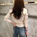 2025 Autumn Long Sleeve Fashion Women Cardigans Sweater Knitted Coat Short Casual Single Breasted Korean Slim Chic Ladies Tops_ecoleips.com