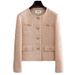 Xiaoxiang Jacket For Women's Spring And Autumn New High-End Temperament Socialite Short Style Slim Fit Casual_ecoleips.com