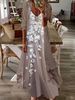 In Stock Cross-Border 2026 European And American Summer Women's Printed Vacation Strap Long Indian Style Flared Dress_ecoleips.com