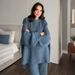 Women's Clothing Sweaters Knitwear Autumn New Casual Fashion Trousers Suits_ecoleips.com