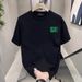 Men's Trendy Loose Fit Casual T-Shirt Short Sleeve 100% Pure Cotton Exclusive Short T-Shirt_ecoleips.com