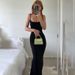 Women's Clothing Women's Casual Slim Fit Long Dress Style Suspender Detail Hot Selling Fashionable Temperament Clothing_ecoleips.com