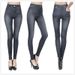 TV Shopping Favorite! High-Waisted Fleece-Lined Leggings – Thick Denim-Look With Functional Pockets (Gray/Black/Blue, S-XXXL)_ecoleips.com