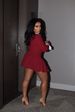 K Women's Suit Short Skirt Two-piece Set With Pleated Skirt Jacket_ecoleips.com