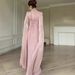 Modest Abaya Dress Elegant Spring Long Sleeve Dress Silky Skirt Comfortable Feminine Charming New For Women_ecoleips.com