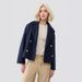 Fall 2025 New Women's Fashion Temperament Commuter Lapel Double-breasted Cropped Woolen Jacket_ecoleips.com