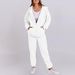 Women's Clothing Hooded Plus Velvet Sweater Women's Casual Loose Tops Jacket Couple Suit Hoodie_ecoleips.com