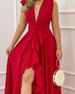 Women's Clothing Summer Temperament Commuting High Waist Design New Printed Dress_ecoleips.com