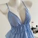 European And American Style Sexy Slimming Women's Top V Neck Striped Design Crossover Suspender Sweet Niche 2025 New_ecoleips.com