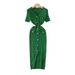 Women's Clothing Dress Women Summer Fashion Tassel Edge Slim Temperament Split Knitted Skirt Women's Clothing_ecoleips.com