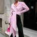 Women's French Style Niche Long Striped Shirt Long Sleeve Commuter Top_ecoleips.com